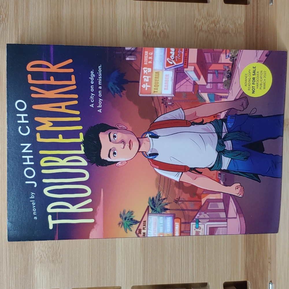 ARC - Troublemaker, Book by John Cho